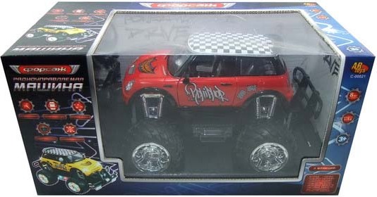 Машинка на радиоуправлении ABTOYS C-00021 Джип Форсаж Red